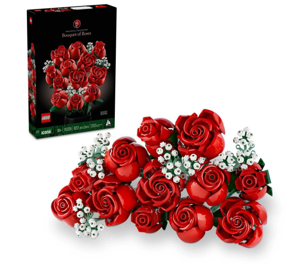 LEGO Botanicals 10328 Bukiet róż - 1202085 - zdjęcie